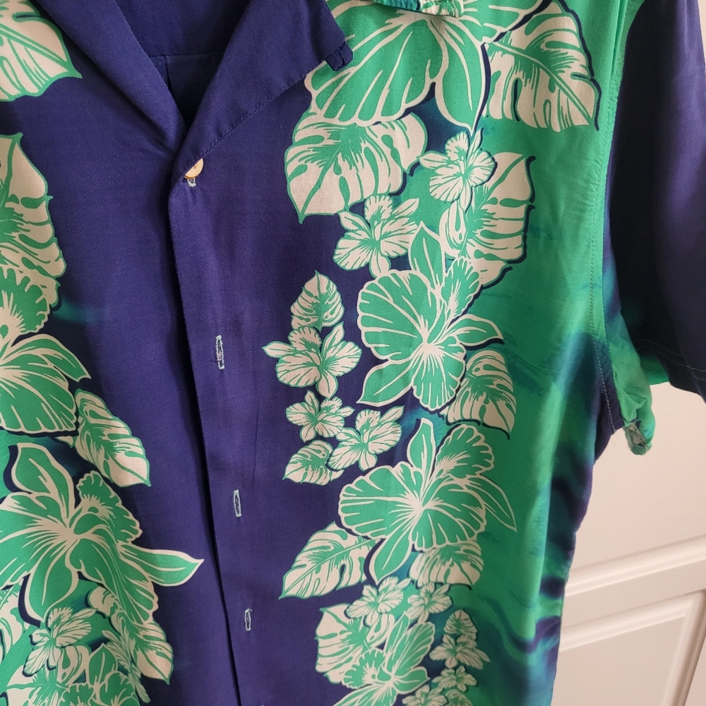 Surfside Supply Hawaiian Tropical Button Down Shirt Sz XL - Picture 2 of 8